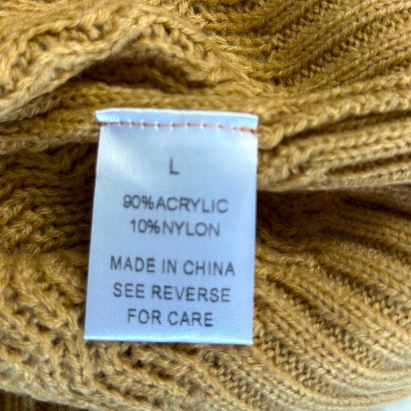 Wishlist‎ Women's Knit Cropped Tank Size Large Tan NWT - Picture 3 of 4